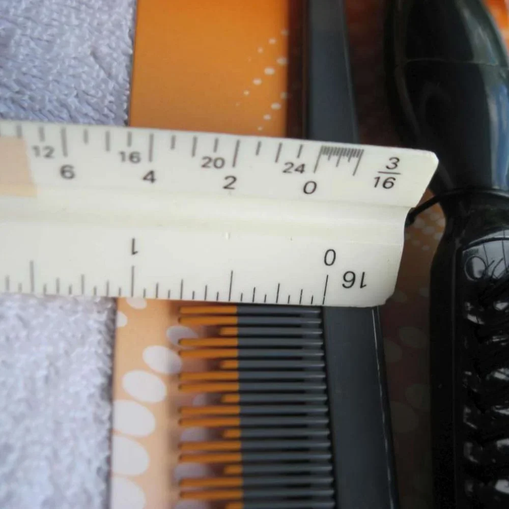 2 Goody Teasing Combs Volume Edge Control Section Smooth Hair Brush Pick Amp It